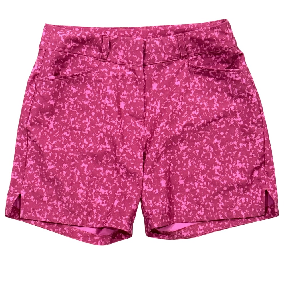 adidas Pink Patterned Athletic Shorts